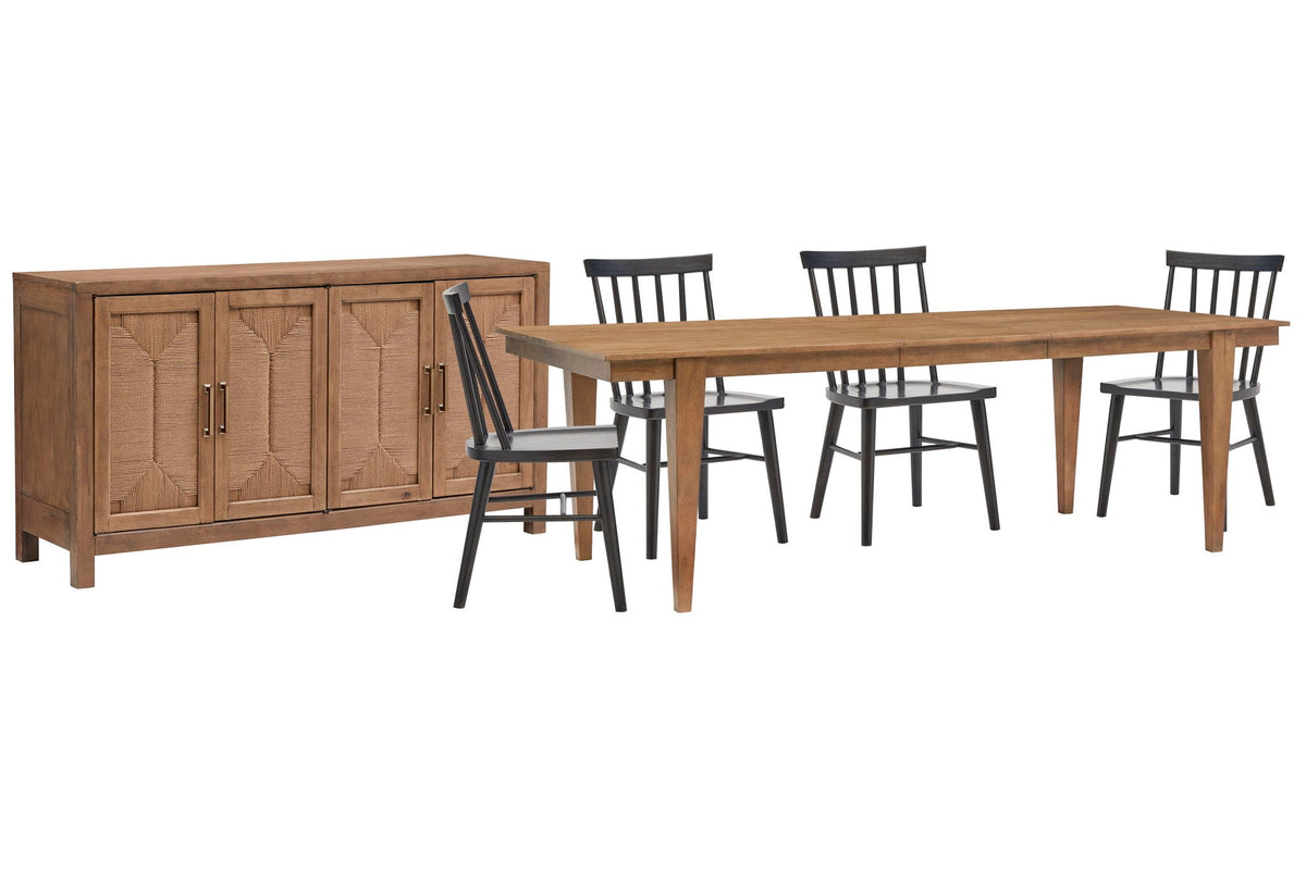 Lindon - Extendable Rectangular Dining Table Set