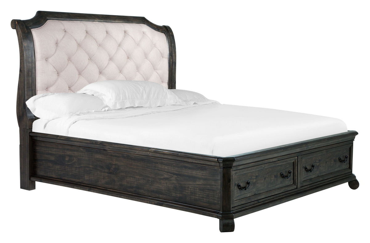 Bellamy - Complete Sleigh Storage Bed
