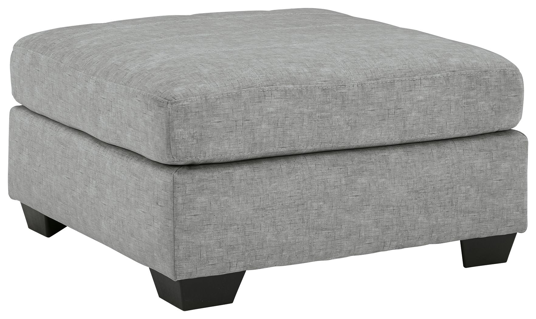 Falkirk - Oversized Accent Ottoman - Steel