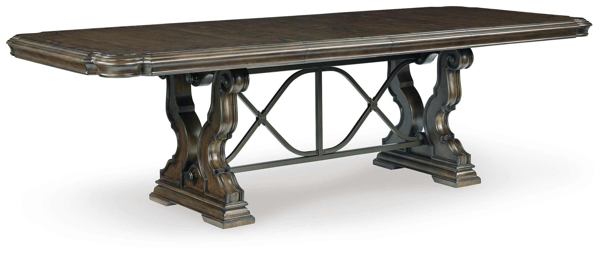 Maylee - Dining Extension Table - Dark Brown