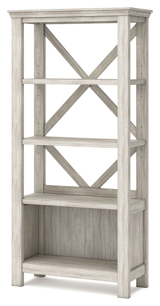 Carynhurst - Large Bookcase - Whitewash