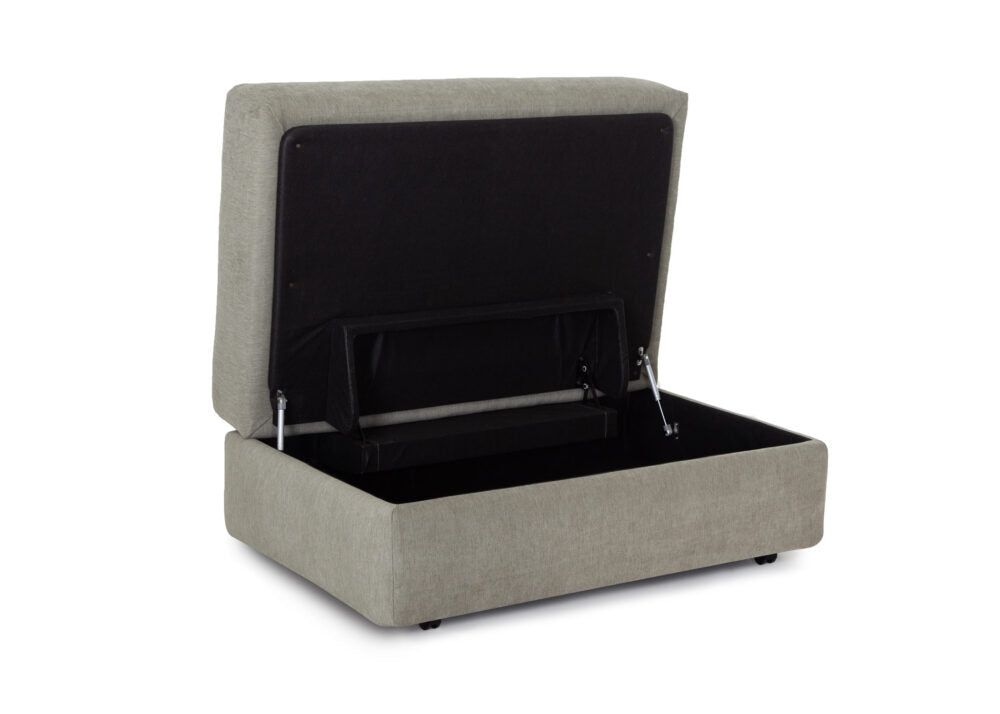 Juniper Chive Storage Ottoman