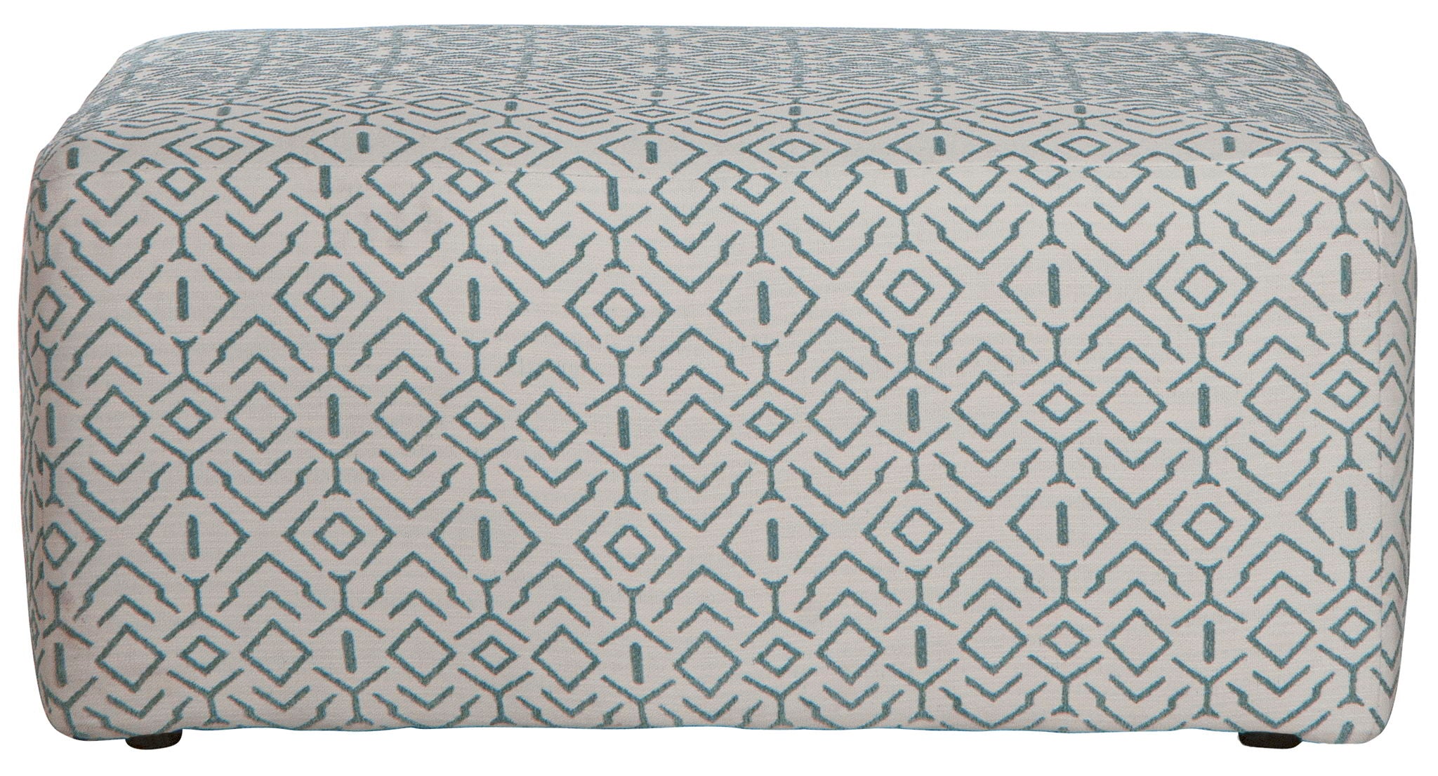 Howell - Cocktail Ottoman - Aqua