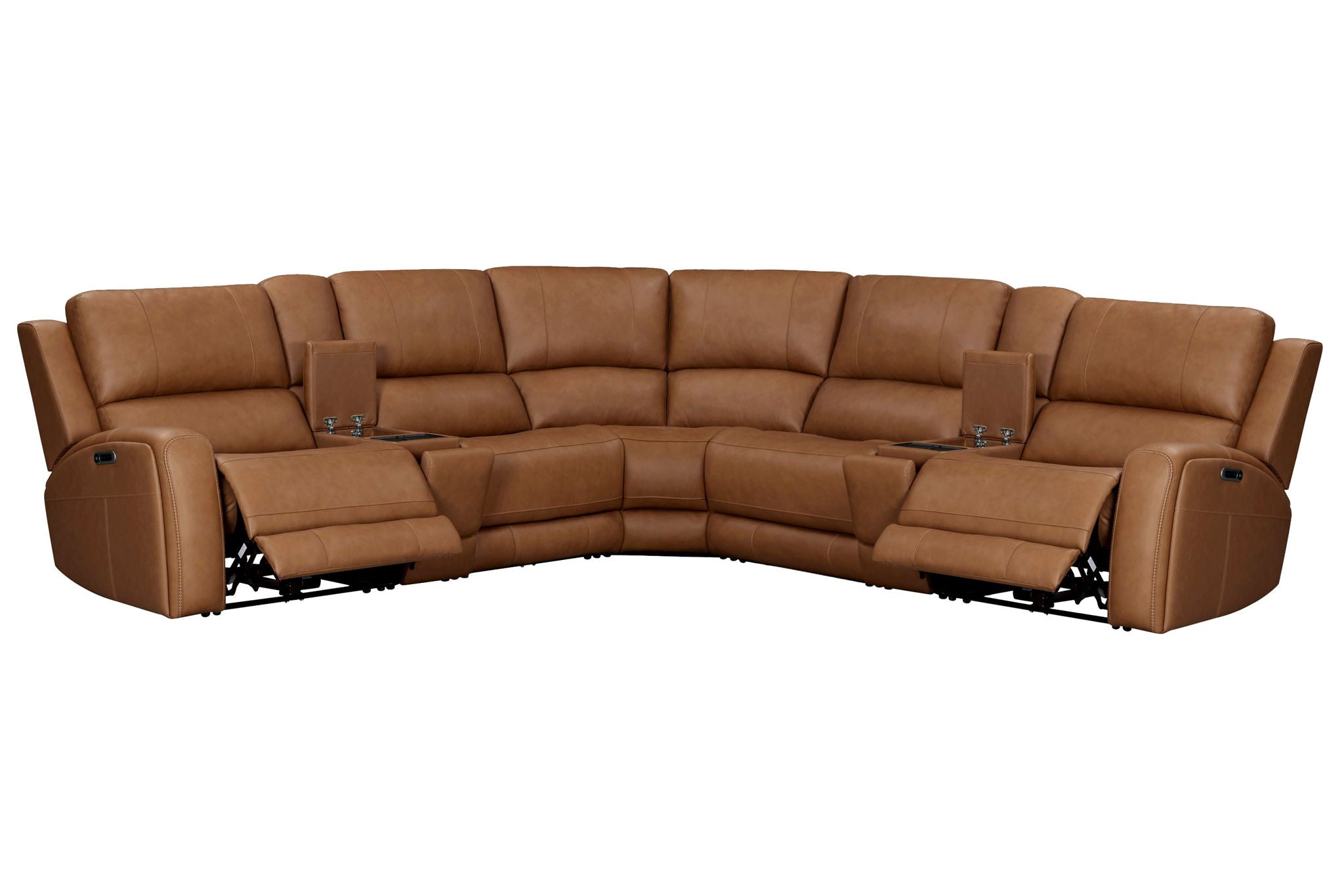 Belmont - Zero Gravity Power Reclining Sectional With Power Adjustable Headrests