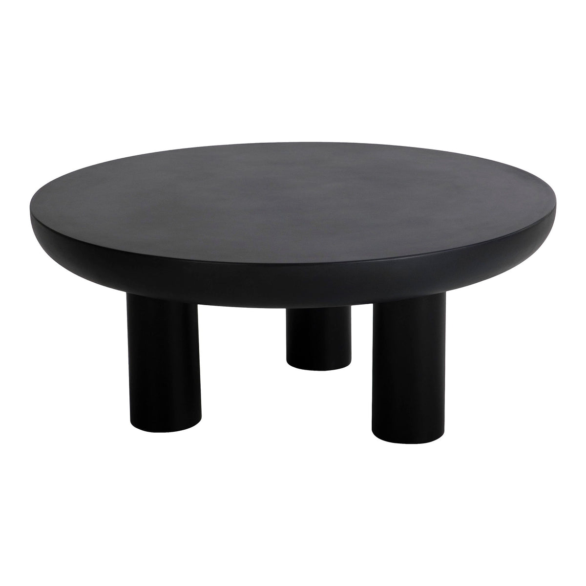 Rocca - Cement Coffee Table - Black