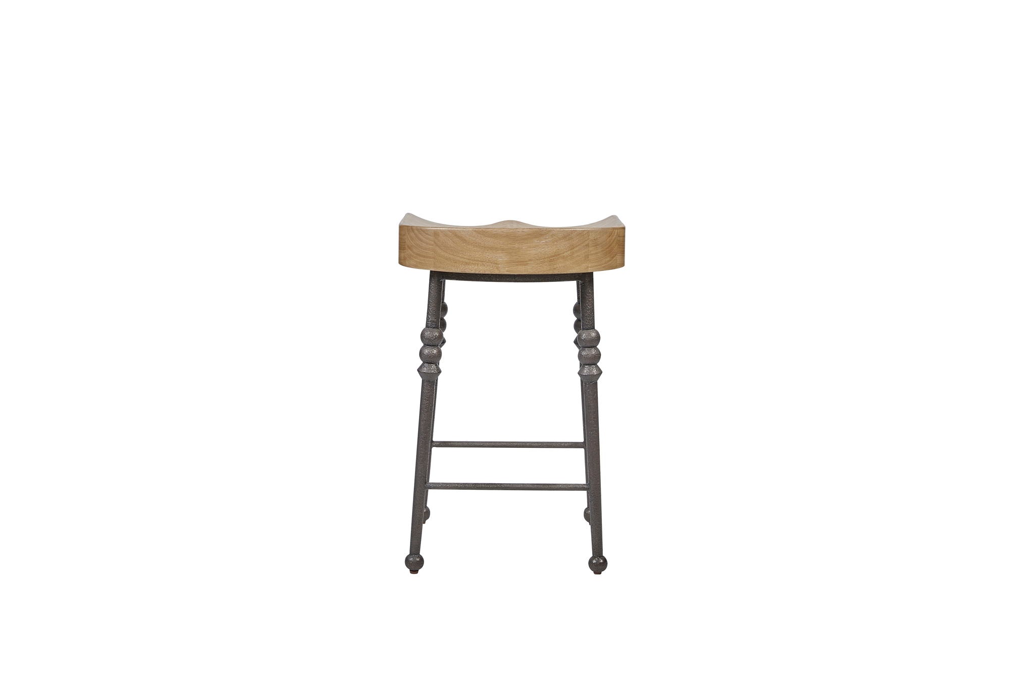 Tarrington - Counter Height Saddle Stool (Set of 2) - Cashew