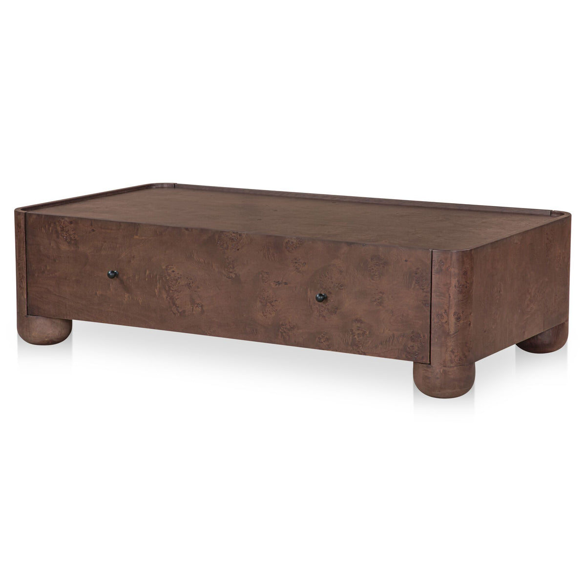 Gibson - Coffee Table - Burl / Brown