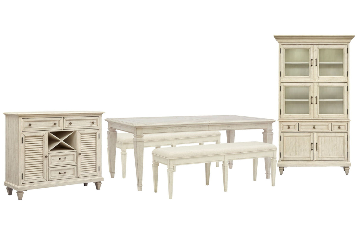 Newport - 5 Piece Extendable Rectangular Dining Table Set