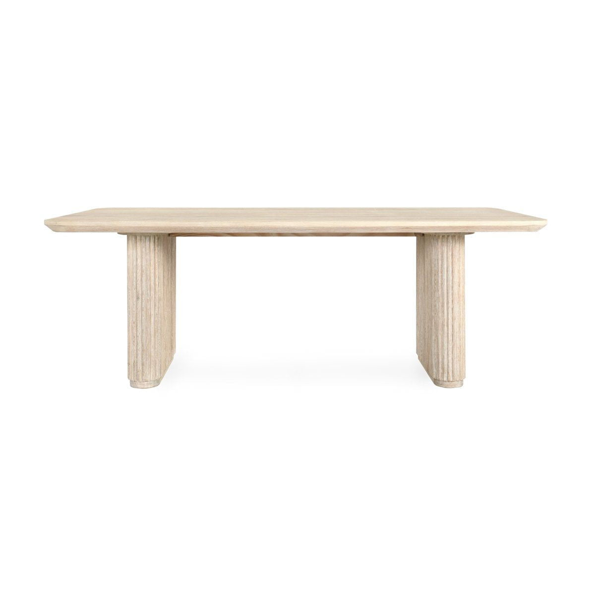 Vander - Oak Wood 84" Dining Table