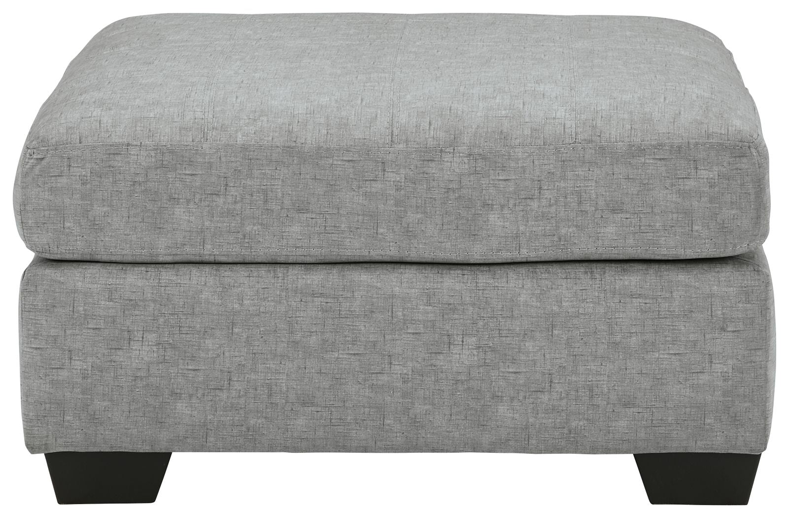 Falkirk - Oversized Accent Ottoman - Steel