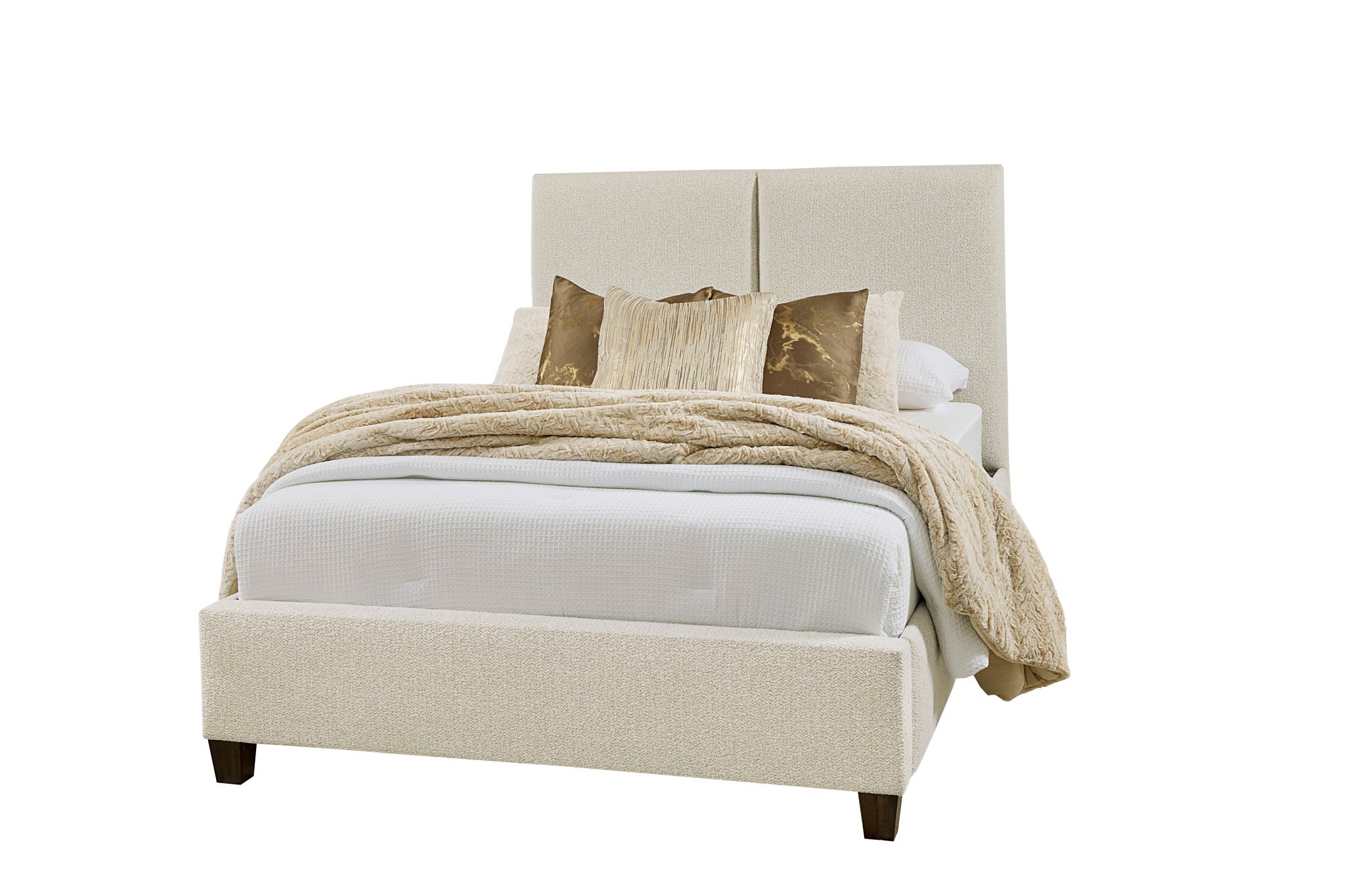Joinery - Upholstered Bed - Espresso Oak