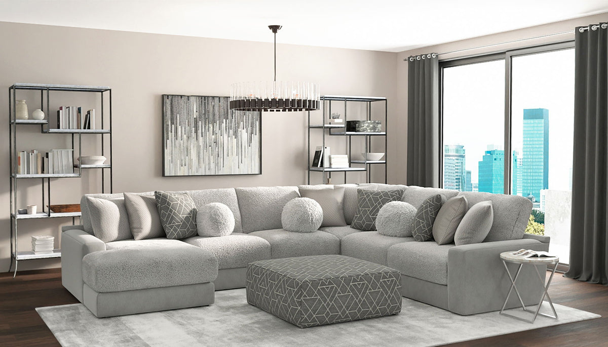 Sectional, Ottoman