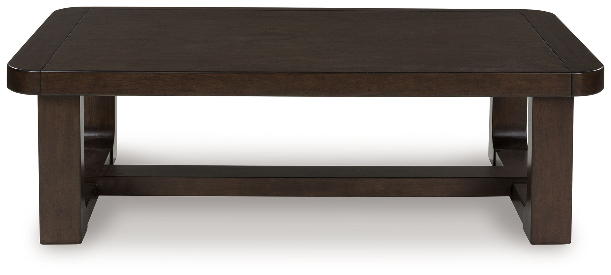 Breckington - Rectangular Cocktail Table - Dark Brown
