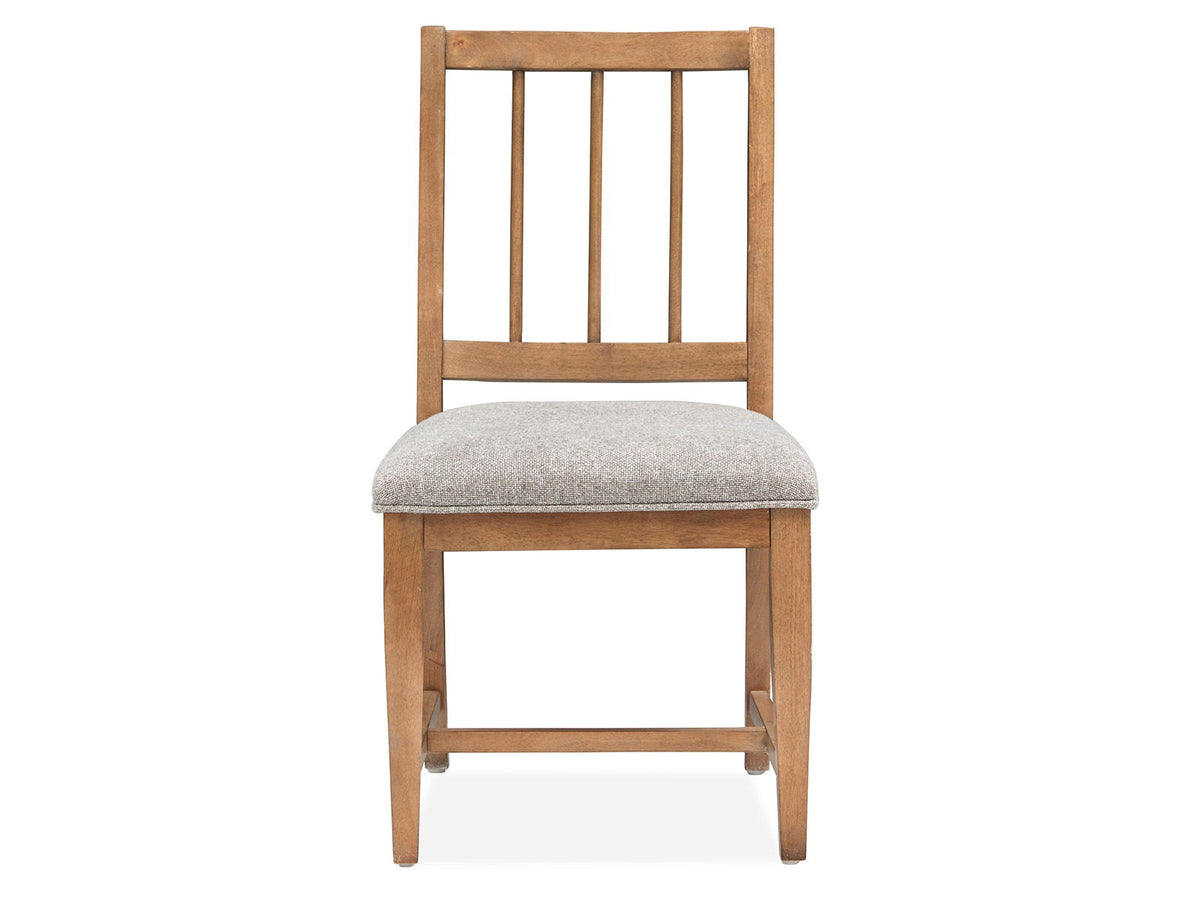 Lindon - Dining Side Chair With Upholstered Seat (Set of 2) - Gray