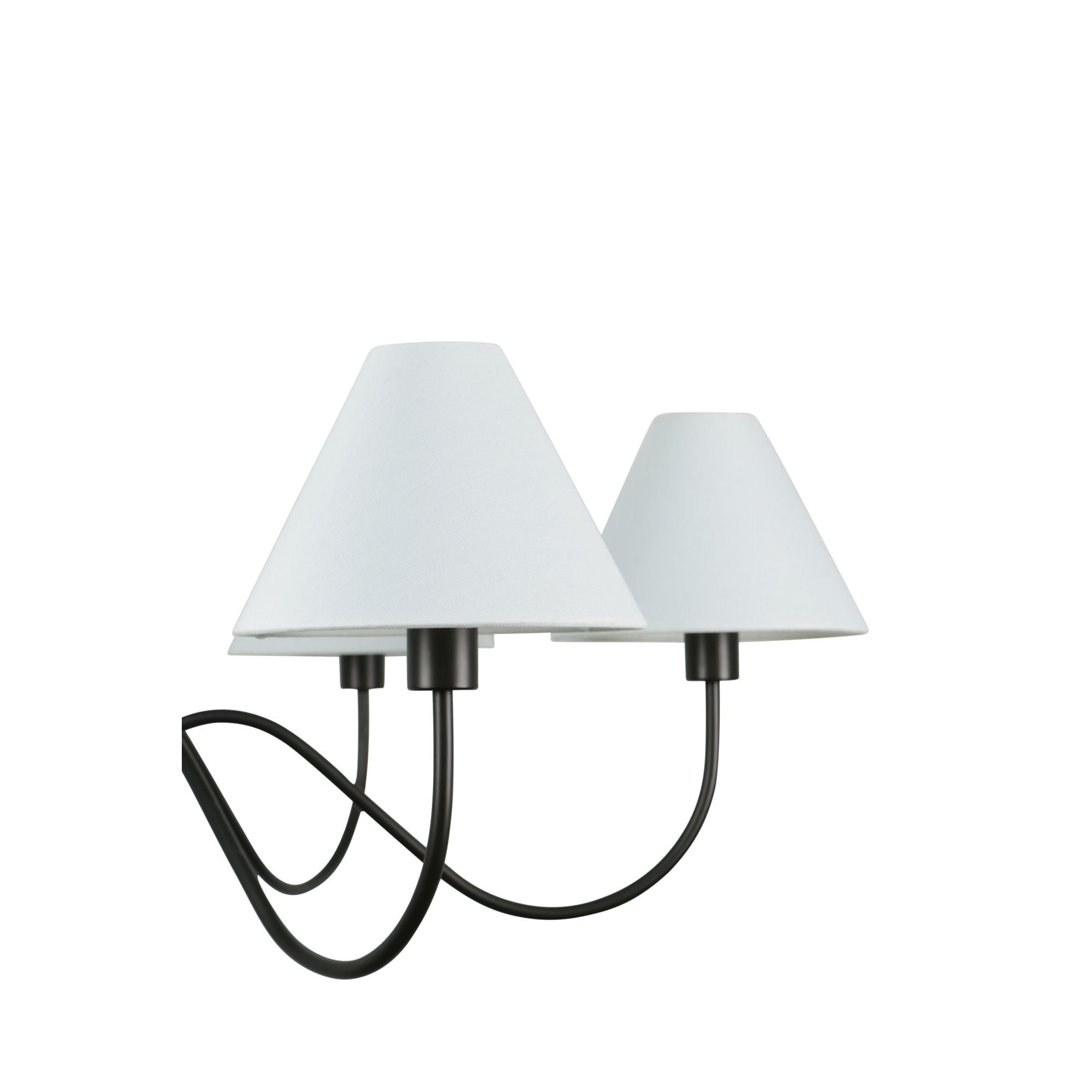 Whitney - Chandelier - Blackened Bronze