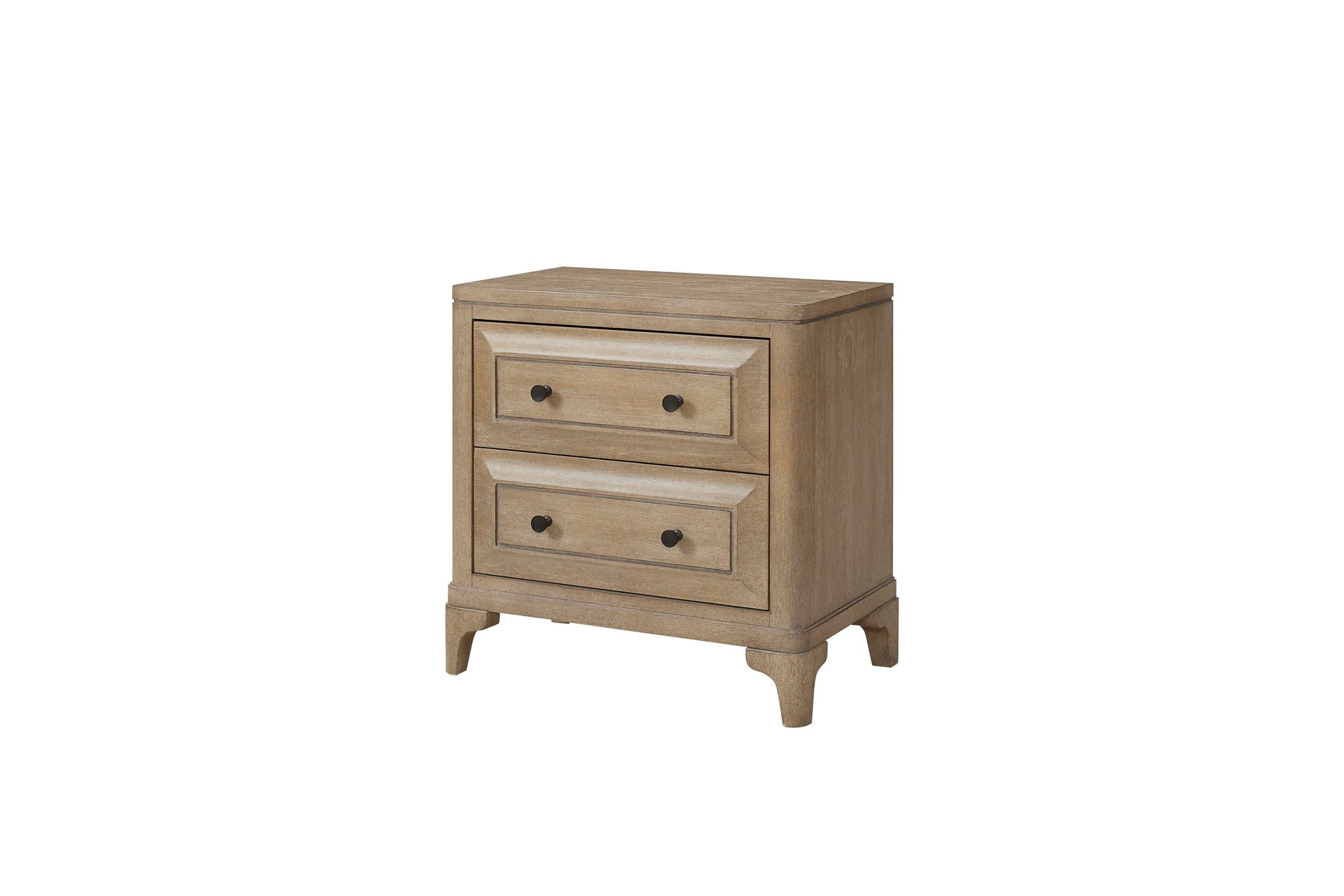 Citrus Heights - 2 Drawer Nightstand - Sand