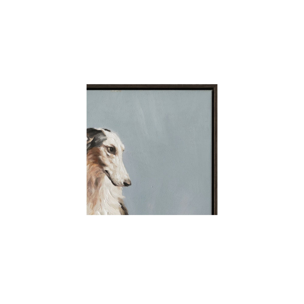 Blue - Framed Painting - Multicolor