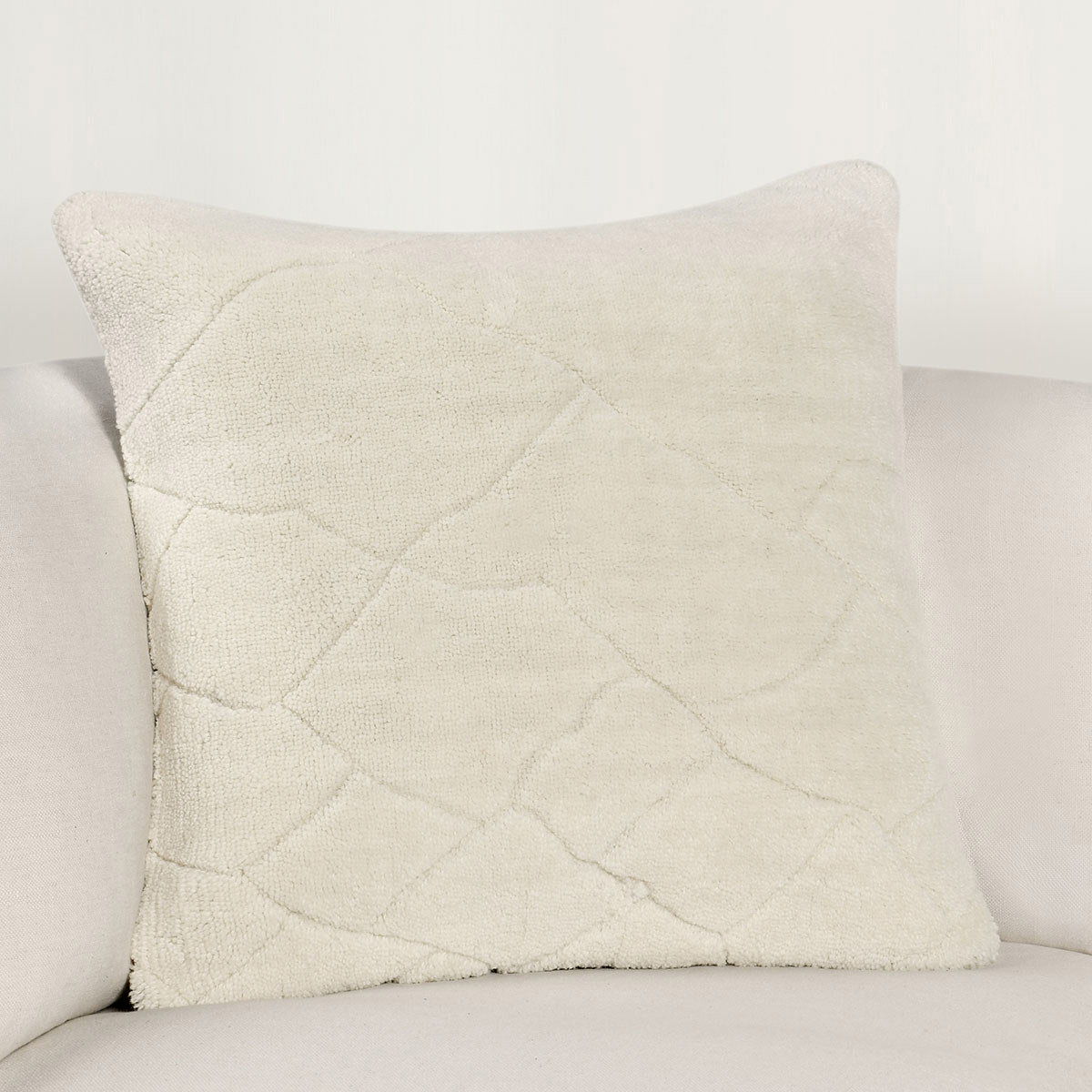 Mercer - 22" x 22" RN Pillow - Ivory