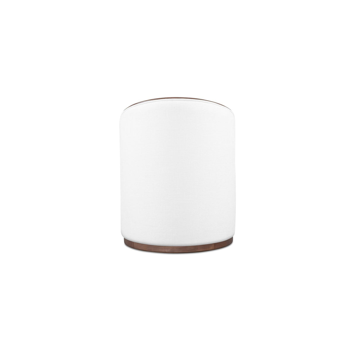 Rossi - Swivel Dining Chair - Cream / White