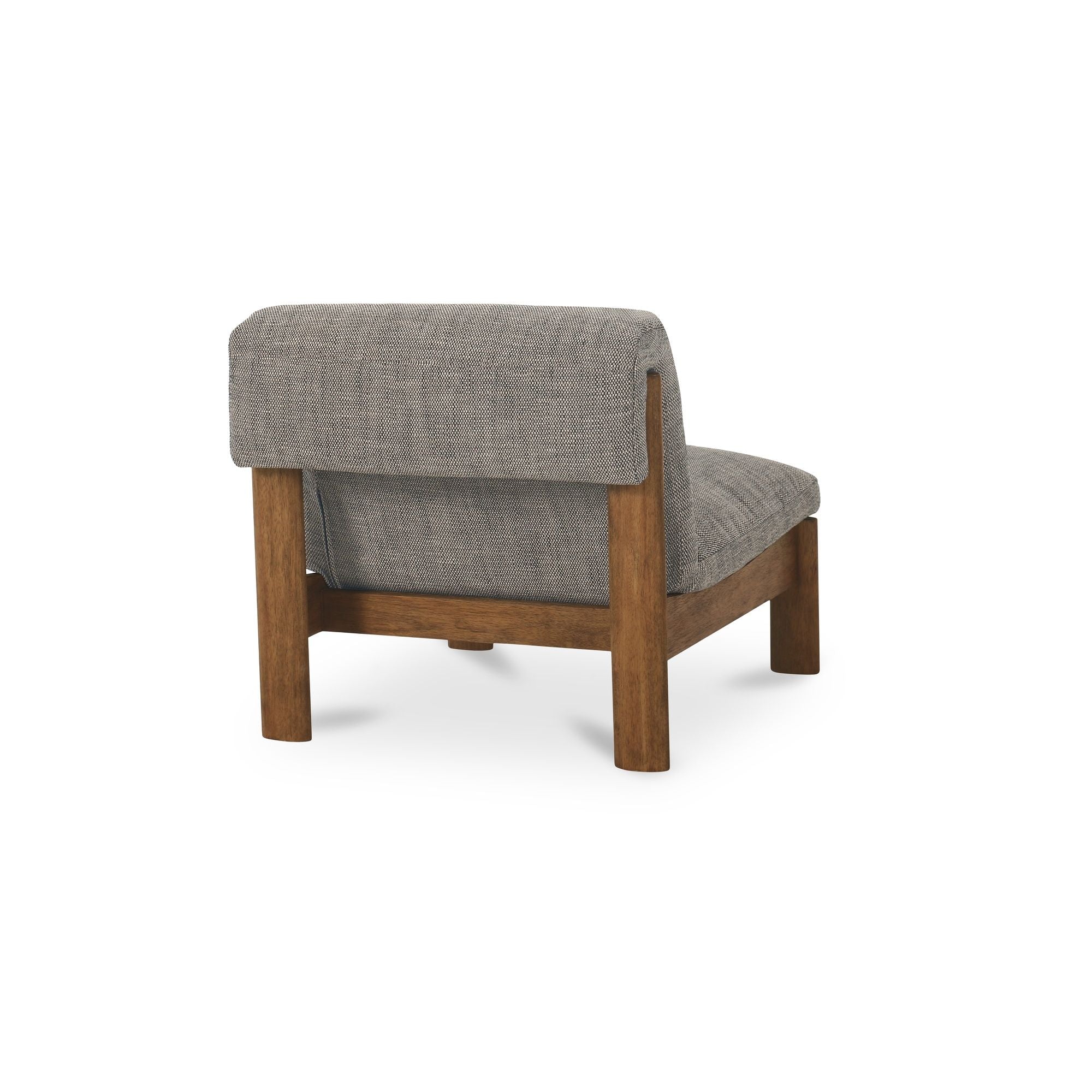 Pierce - Accent Chair - Flecked Black