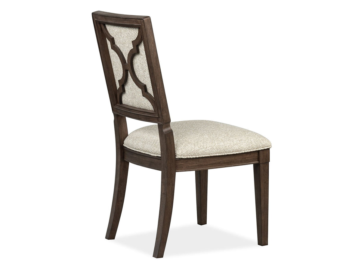Jubilee - Upholstered Side Chair (Set of 2) - Brown / White