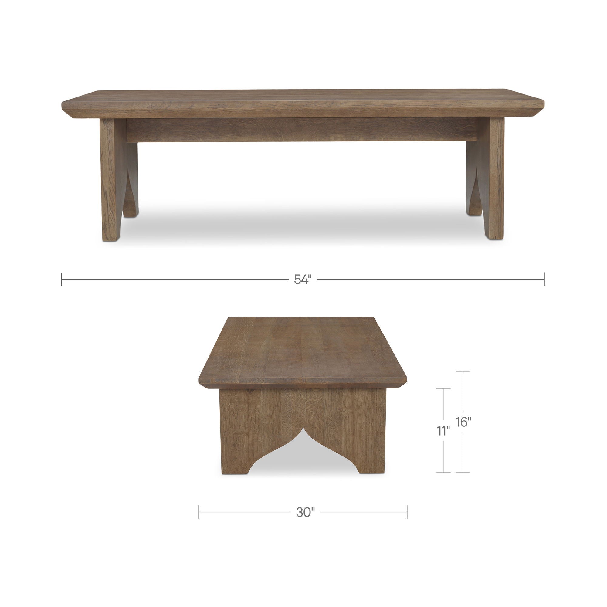 Lake - Coffee Table - Brown