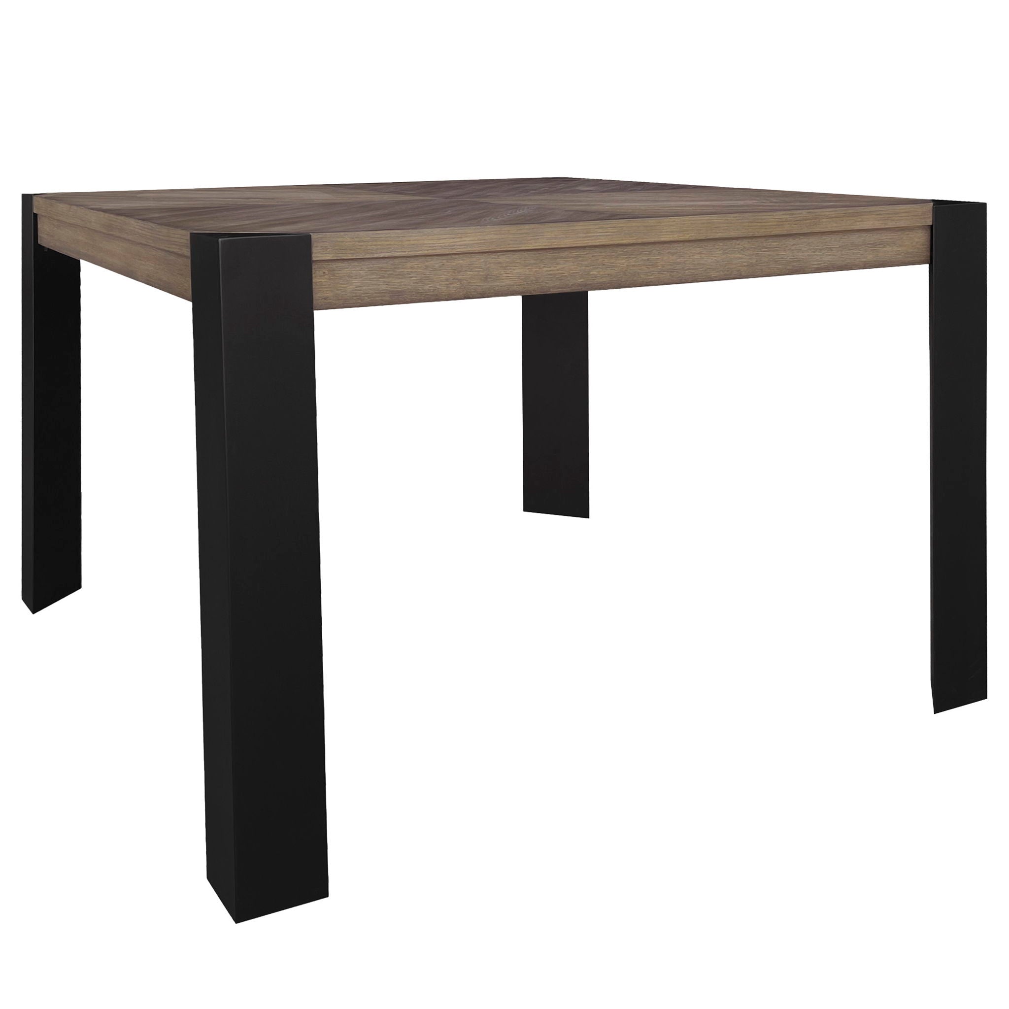 Cedar Fork - Square Counter Height Dining Table - Smoked Arabica
