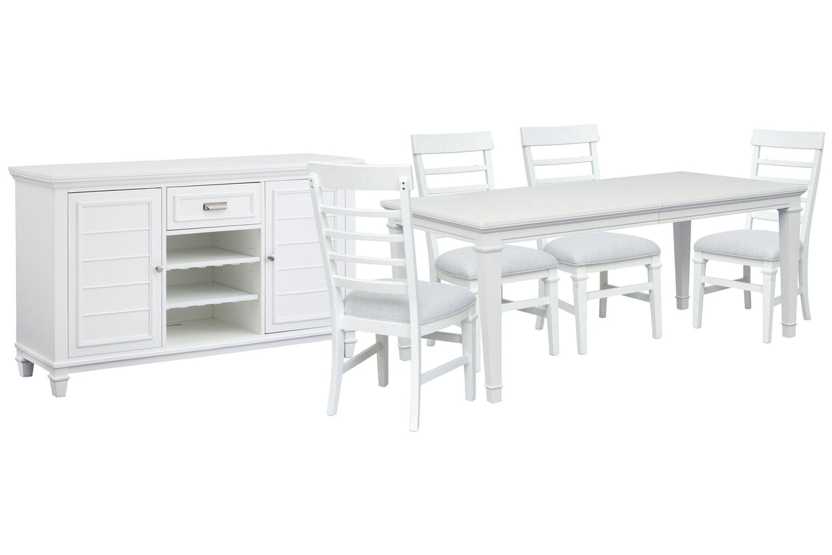 Charleston - Extendable Rectangular Dining Table Set