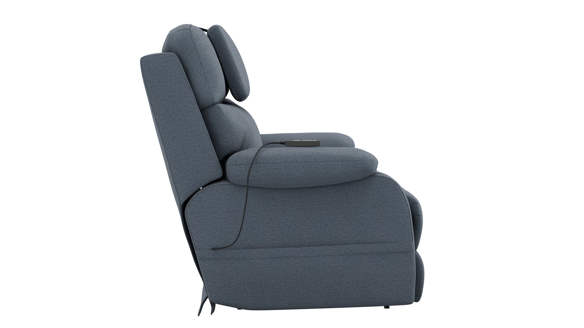 Dreamtime - 48" Power Headrest Power Lay Flat Recliner With CR3 Heat/Massage/Zero Gravity
