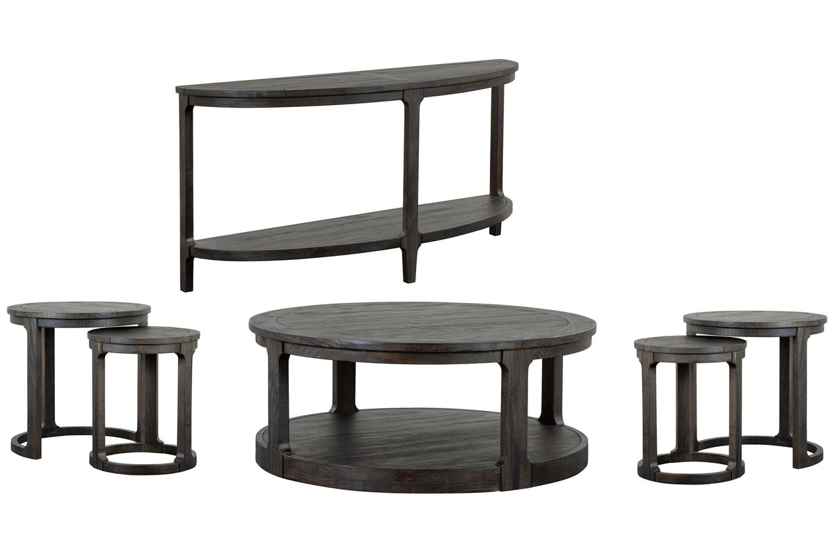Boswell - Round Cocktail Table Set