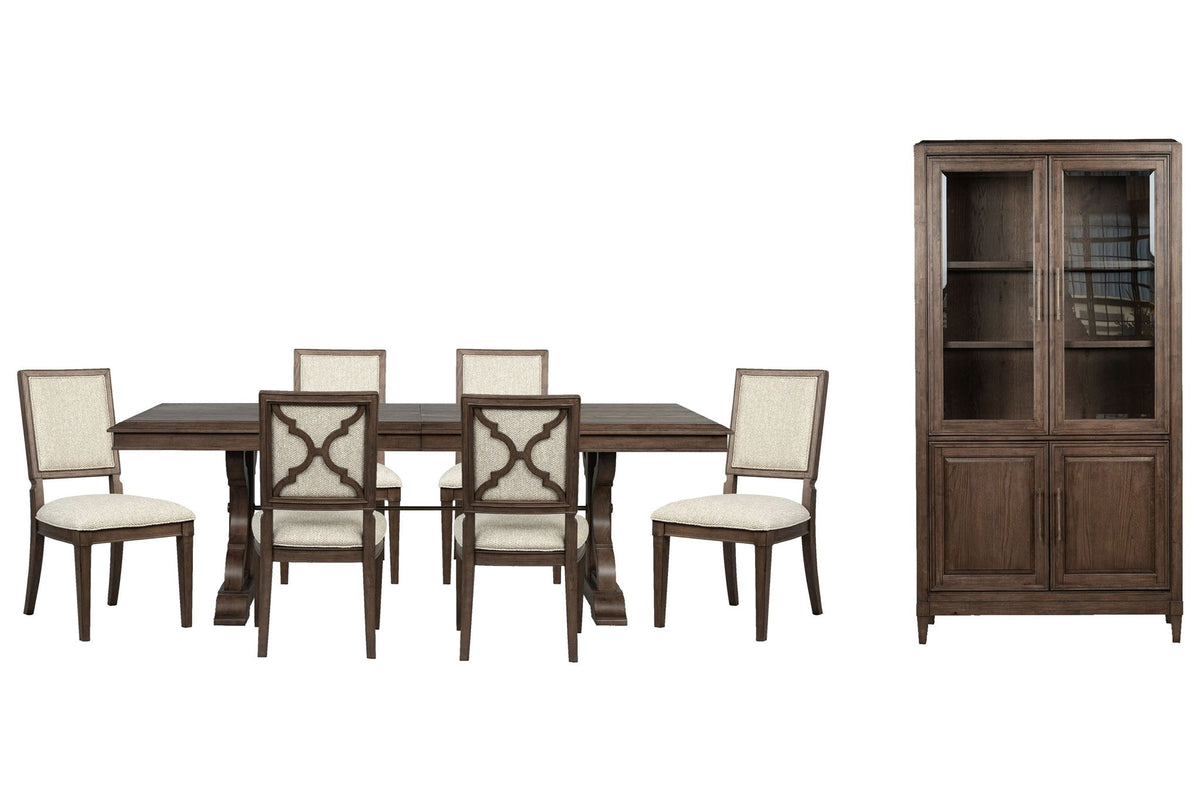 Jubilee - Extendable Trestle Dining Table Set