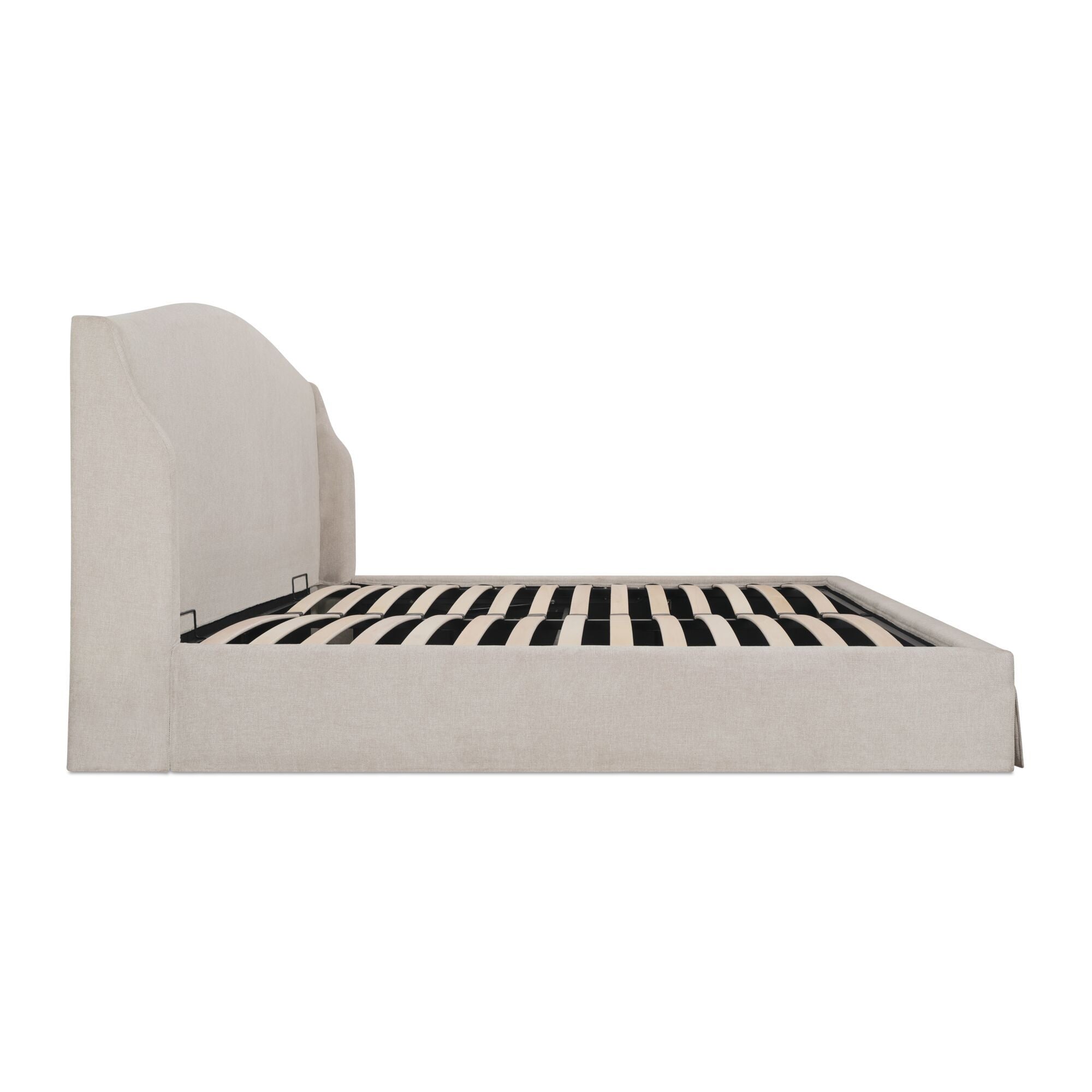 Weston - King Storage Bed - Cream