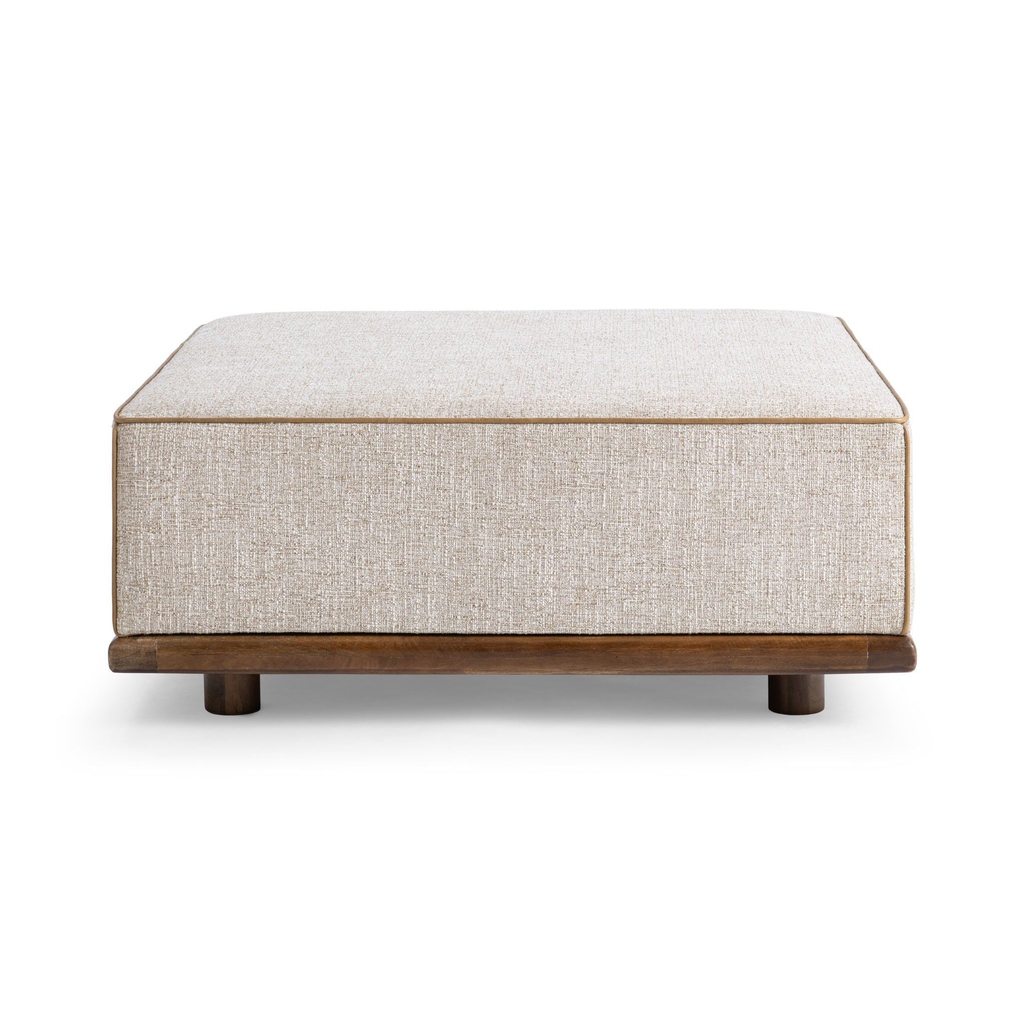Ellerie - Square Ottoman - Latte
