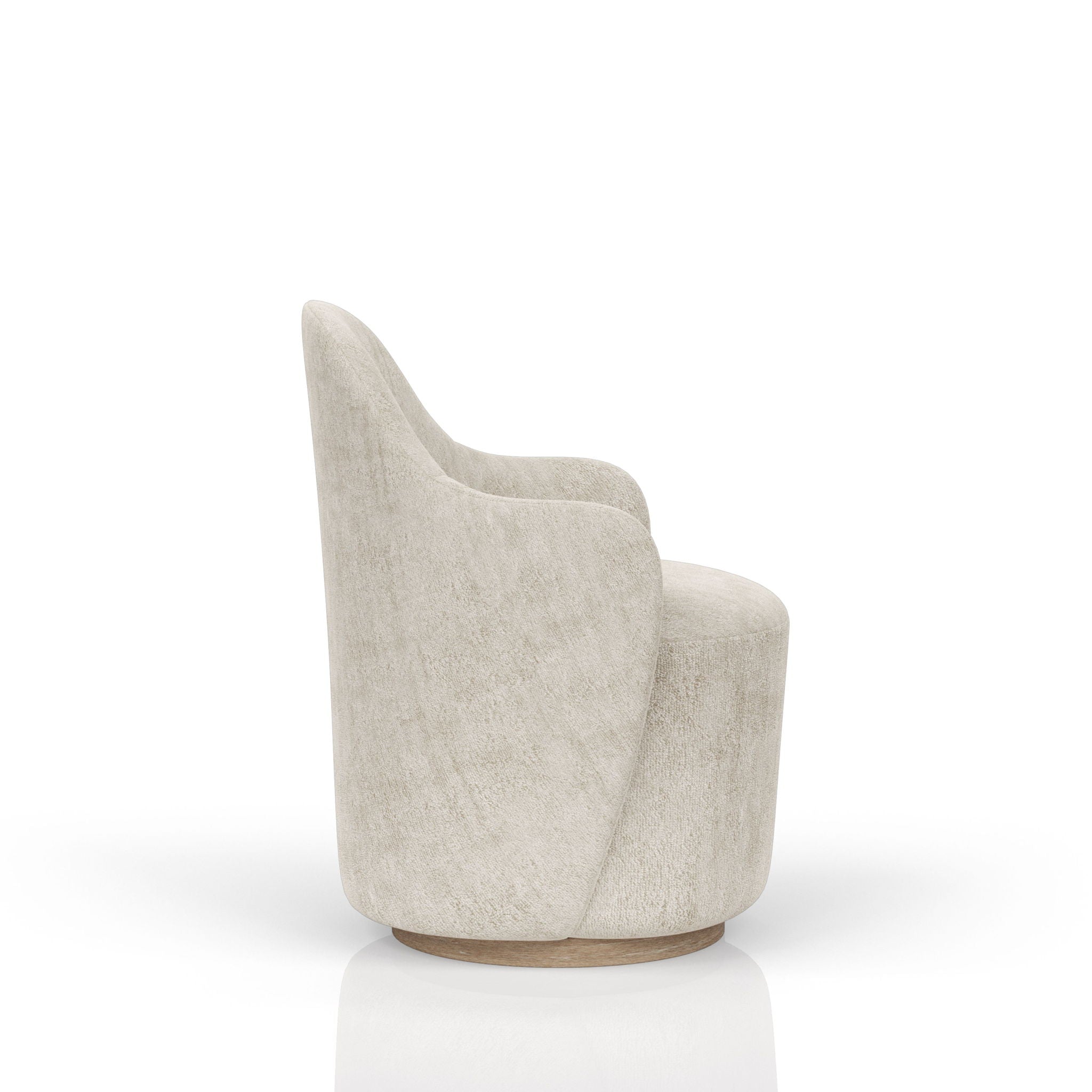 Trilogy - Barrel Chair (Set of 2) - Ivory