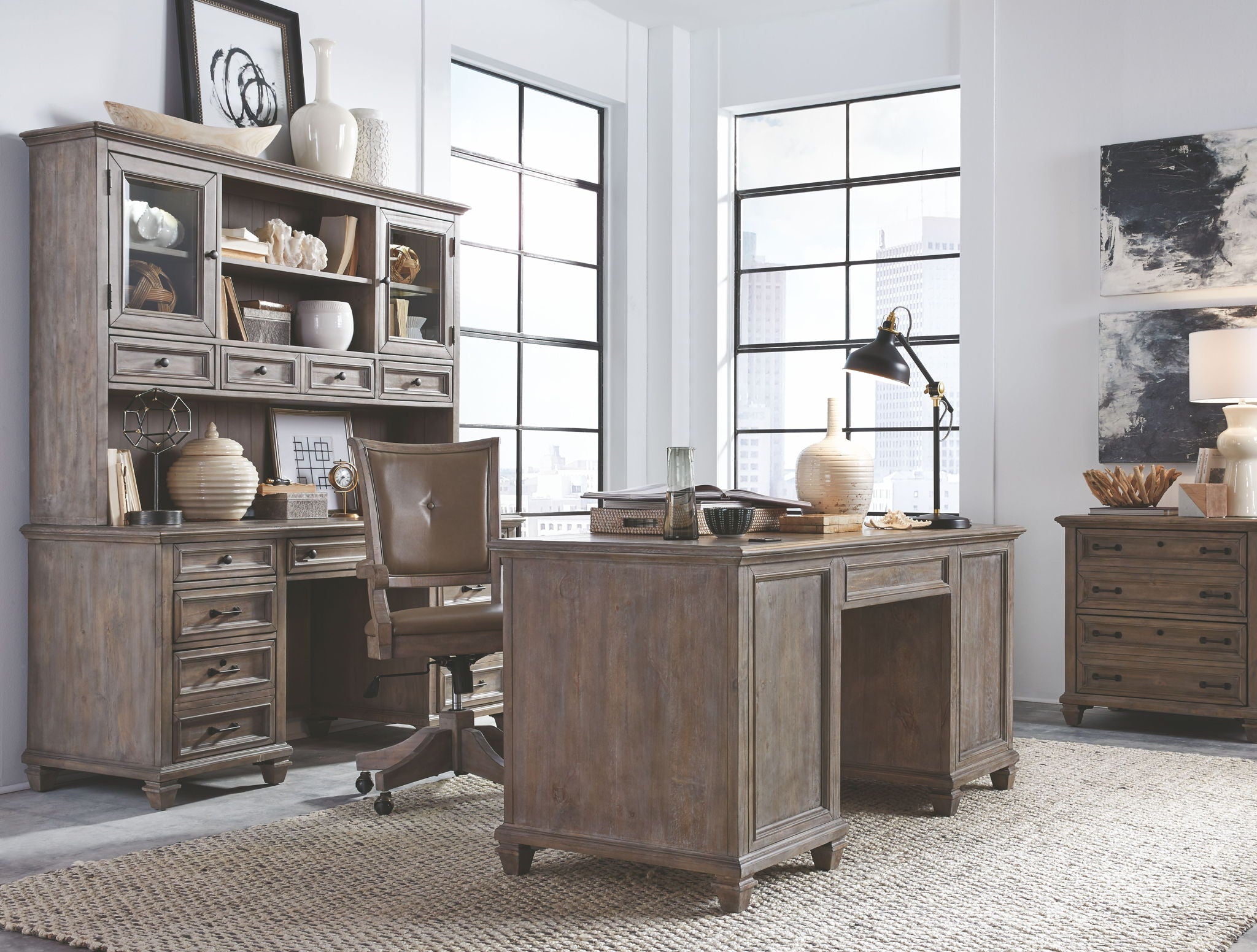 Lancaster - Credenza - Dove Tail Gray