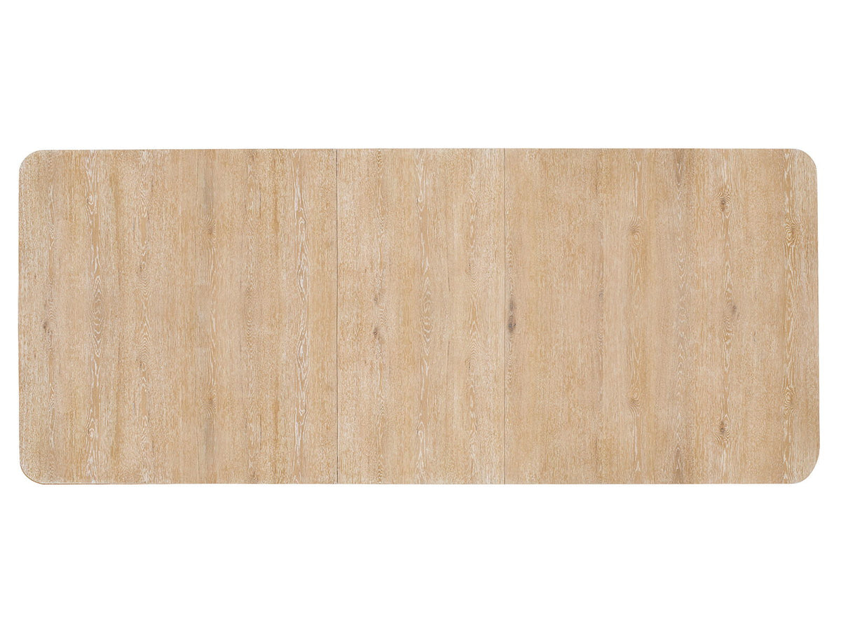 Somerset - Trestle Dining Table - Butternut and Omari Natural