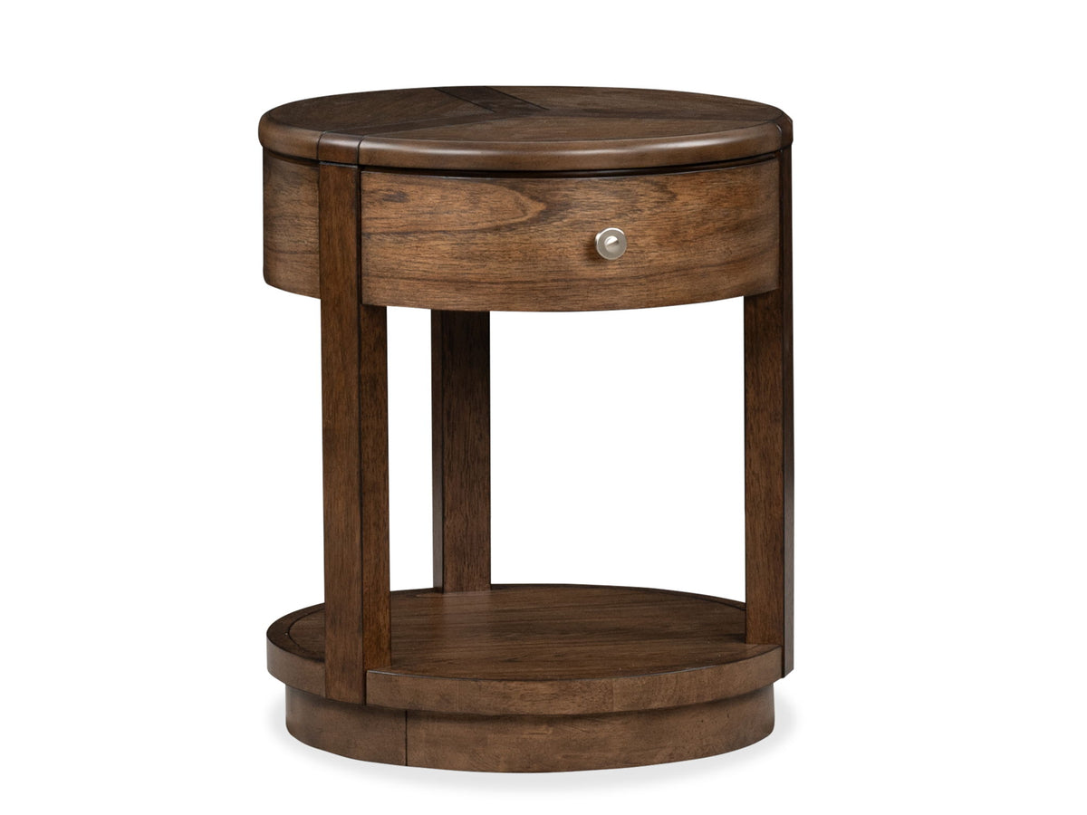 Connolly - Drawer End Table - Brown