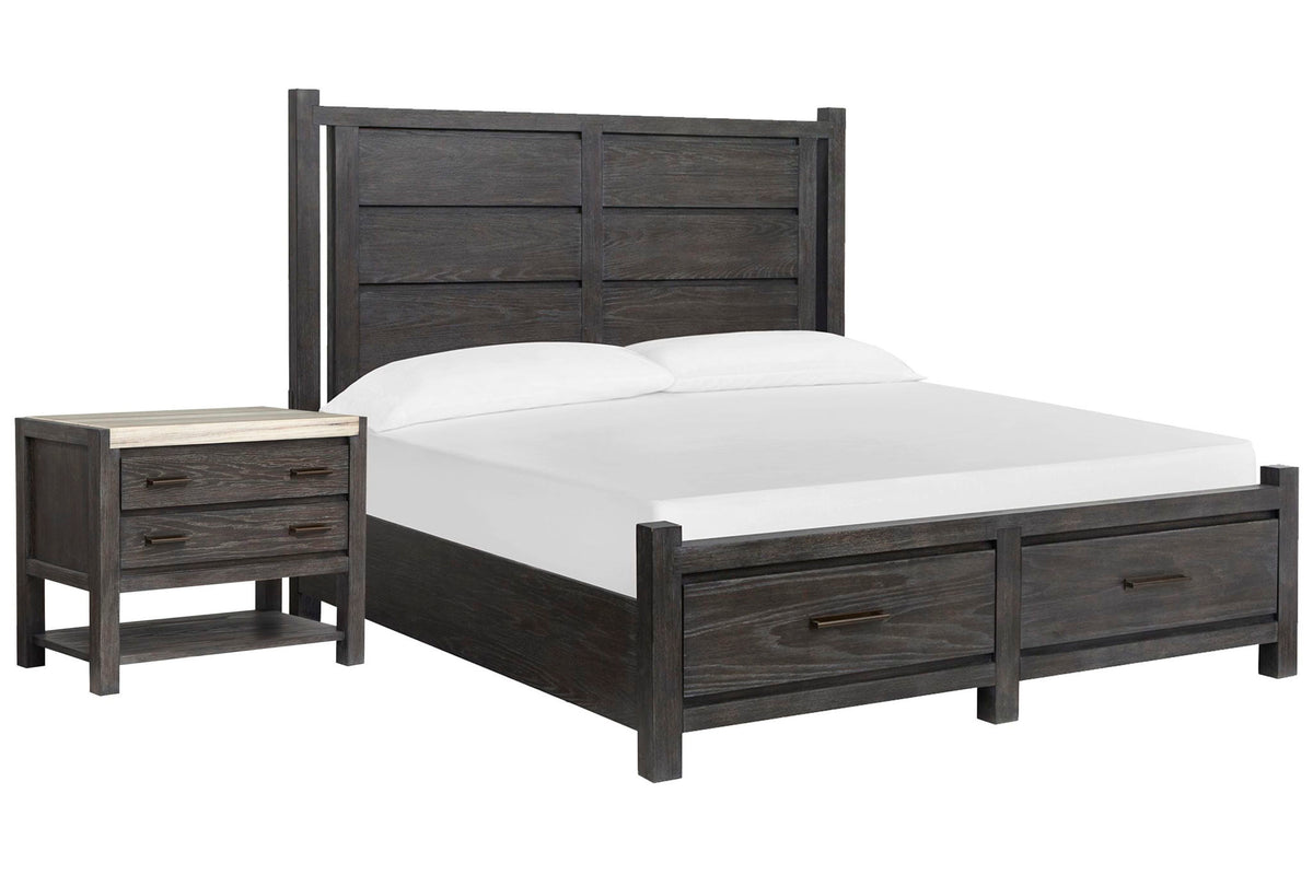 Plum Creek - Panel Storage Bedroom Set