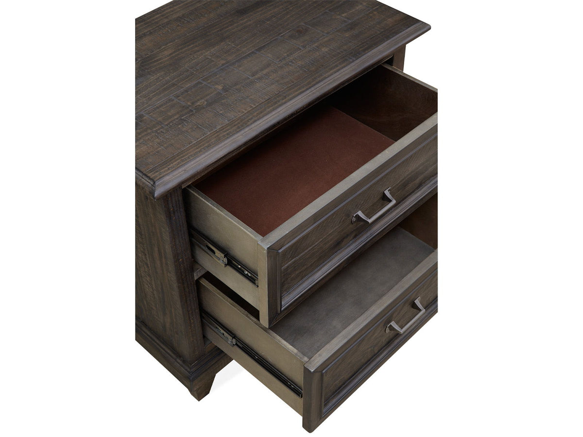 Calistoga - Nightstand - Weathered Charcoal