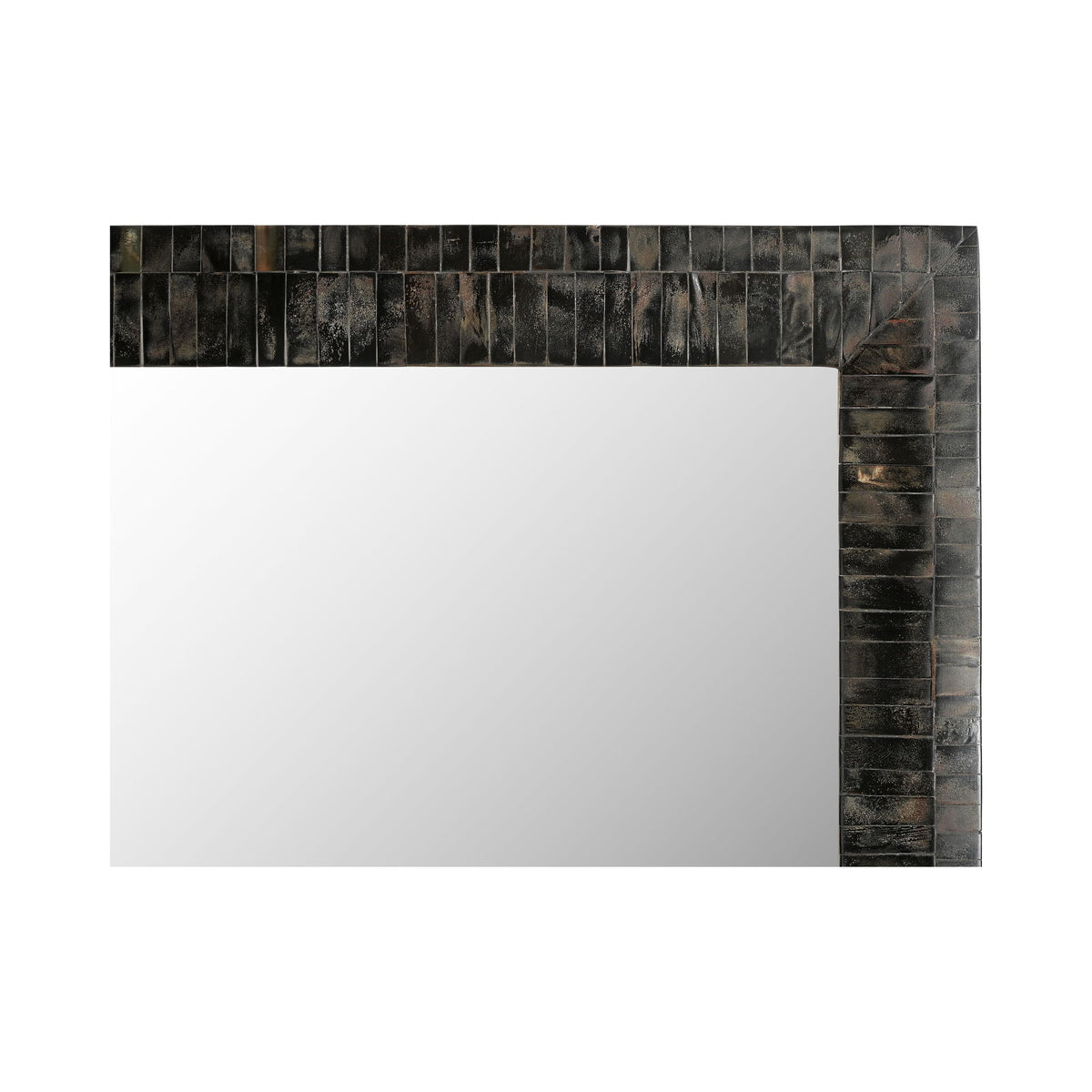 Avis - Horn Inlay Mirror - Multicolor