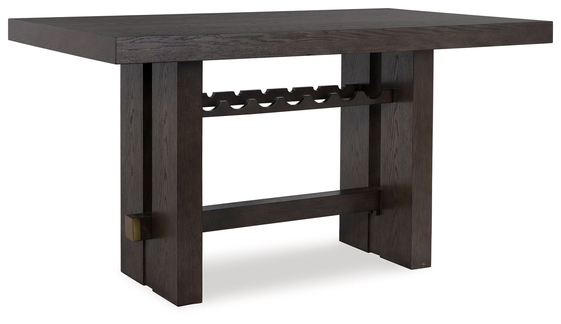 Burkhaus - Rectangular Dining Room Counter Table - Dark Brown