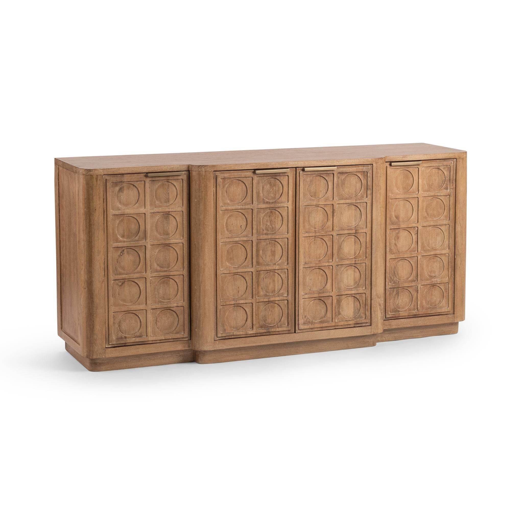 Clevland - 4 Door Cabinet - Santy Taupe