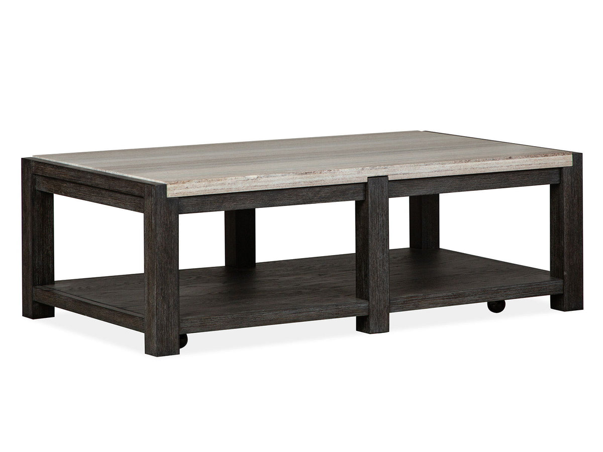 Plum Creek - Rectangular Cocktail Table Set