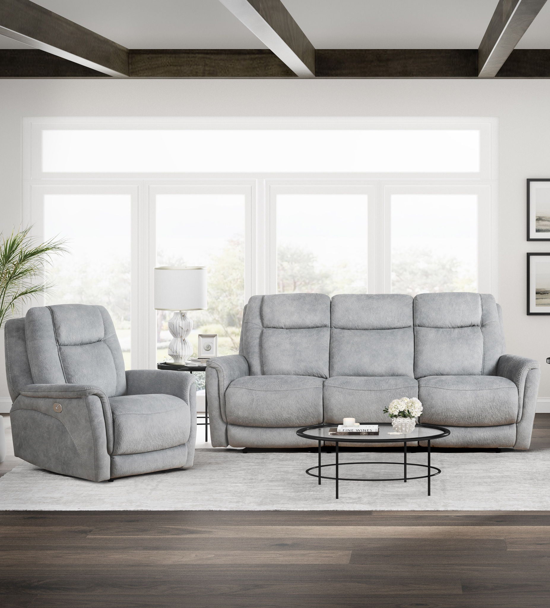 Linus - Power Reclining Sofa Set