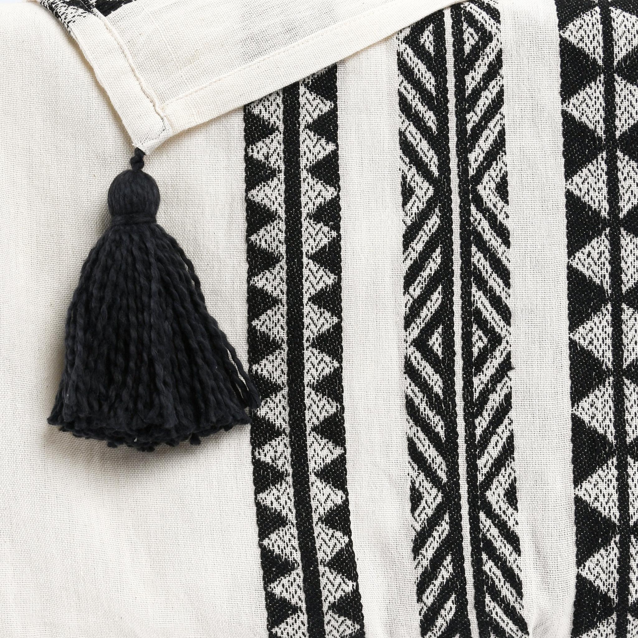Endora - TC Throw - Black / Ivory