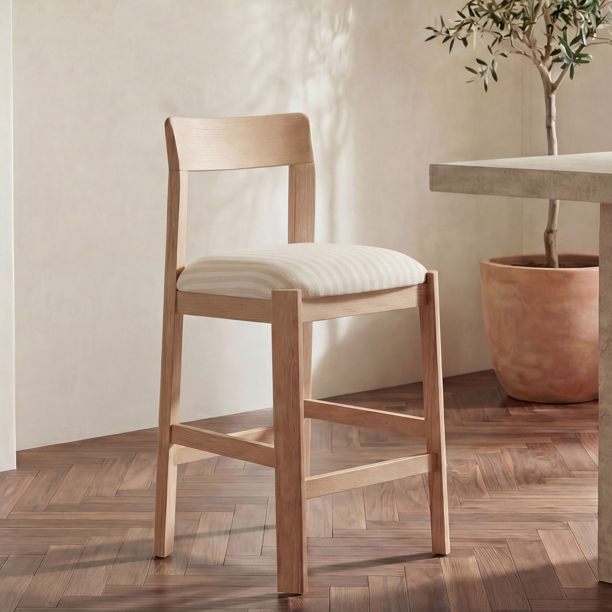 Oli - Counter Stool Stripe - Multicolor