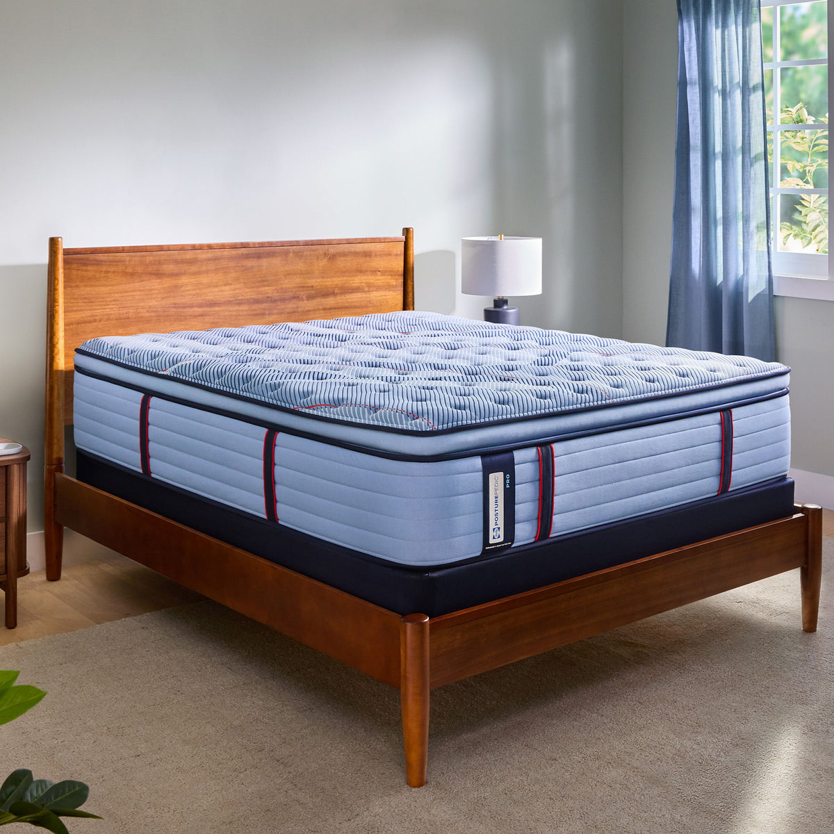 Posturepedic Pro - Dupont II Euro Pillow Top Medium Mattress