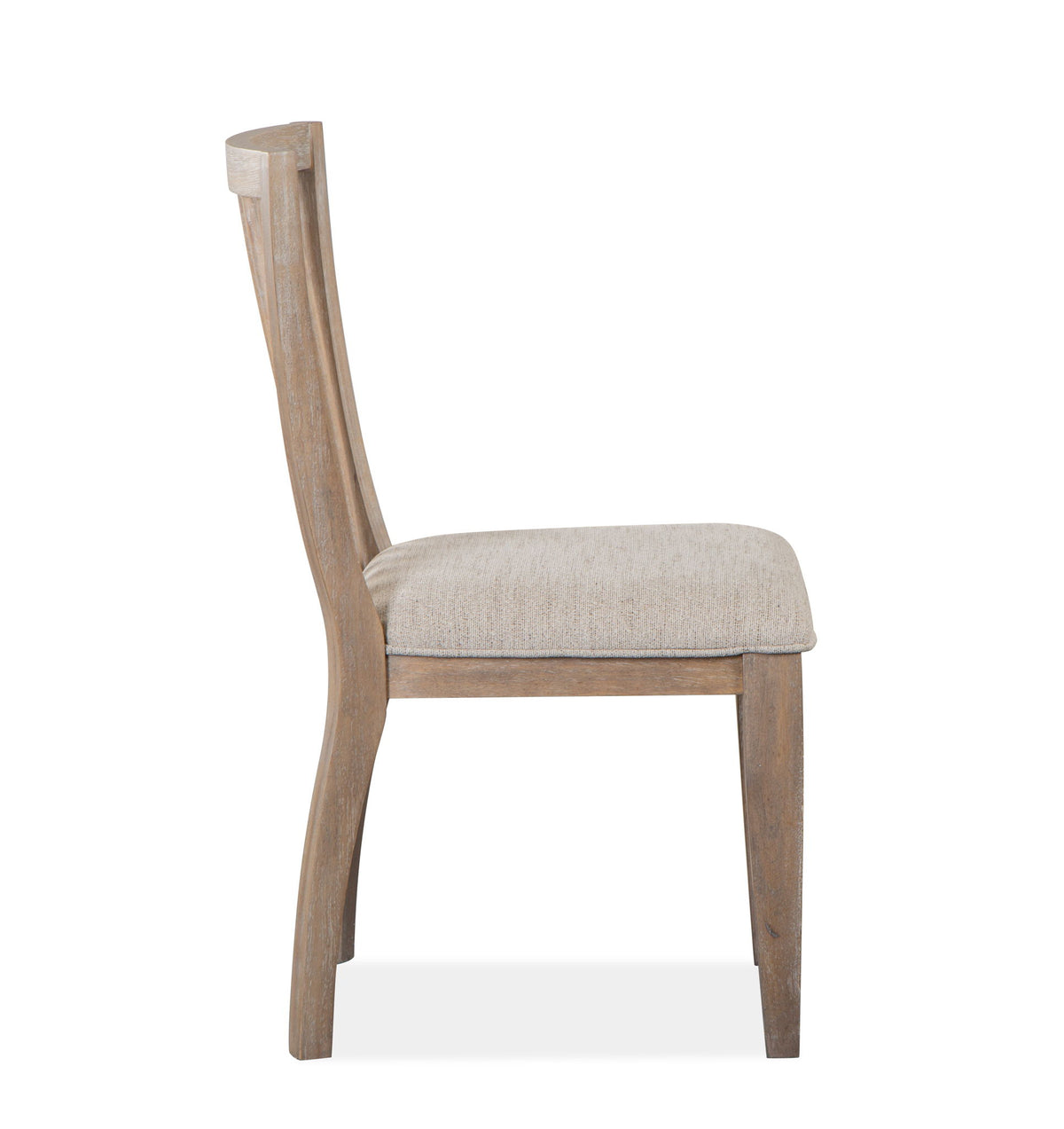 Ainsley - Dining Side Chair With Upholstered Seat (Set of 2) - Cerused Khaki