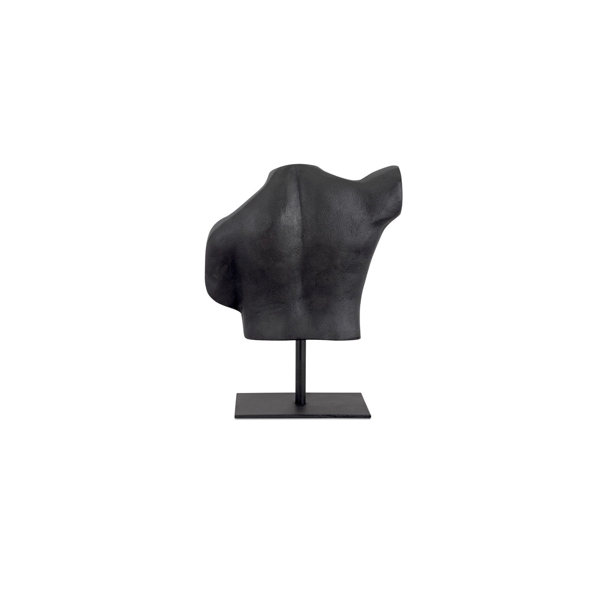Victor - Cast Alumiinum Sculpture - Aged Black