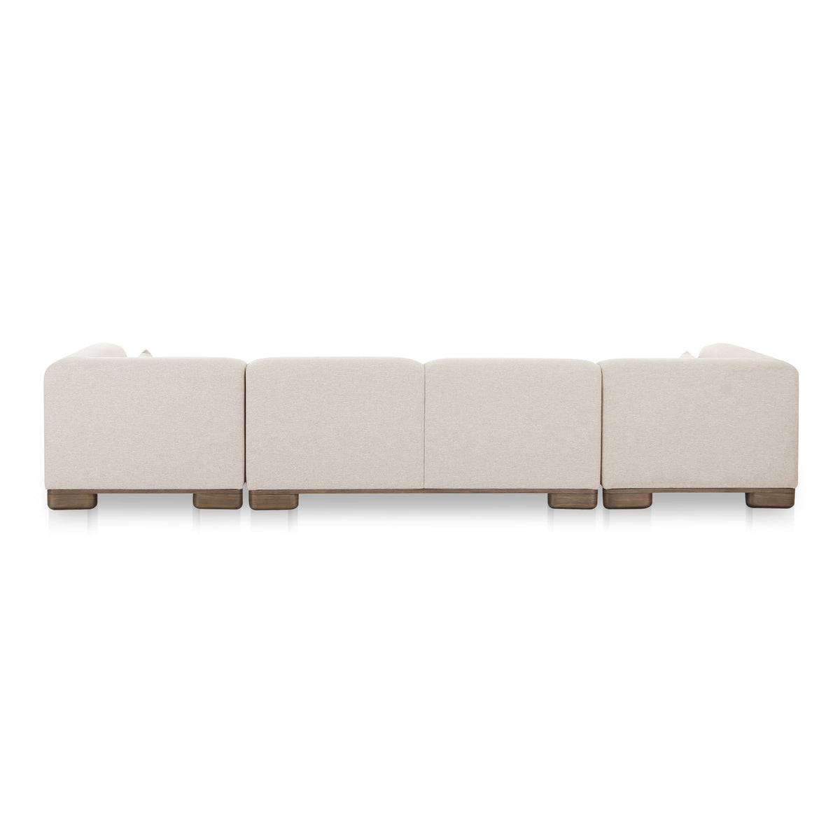 June - U Shaped Modular Sectional - Oatmeal